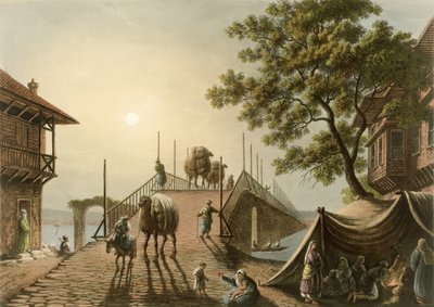Ponte Piccolo in Romania, plate 9 from 